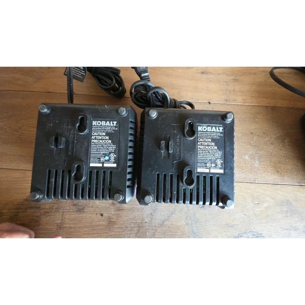 Set of 2 Kobalt 24v Charging Stations